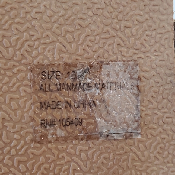 CHARMING CHARLIE Rainbow Woven Sandals Size 10 - Picture 3 of 3